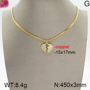 Fashion Copper Necklace  F5N400668bvpl-J48