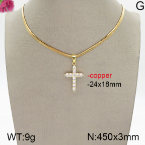 Fashion Copper Necklace  F5N400669bvpl-J48