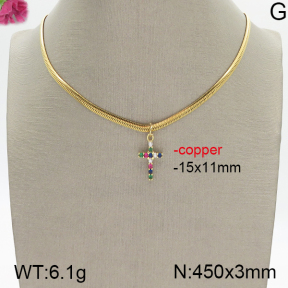 Fashion Copper Necklace  F5N400670bvpl-J48