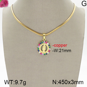 Fashion Copper Necklace  F5N400671bvpl-J48