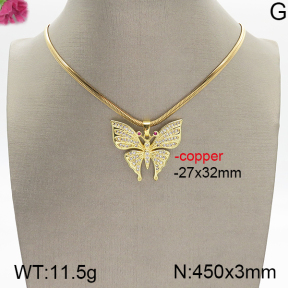 Fashion Copper Necklace  F5N400678vhha-J48