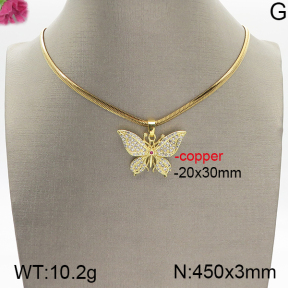 Fashion Copper Necklace  F5N400679vhha-J48