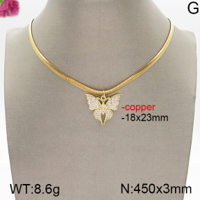 Fashion Copper Necklace  F5N400682bvpl-J48