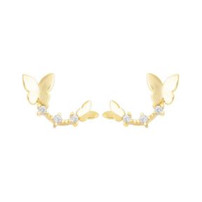 925 Silver Earrings  WT:1.4g  20mm  JE3771aikh-Y30