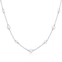 925 Silver Necklace  WT:1.85g  N:40+5cm  JN3751ajoa-Y30