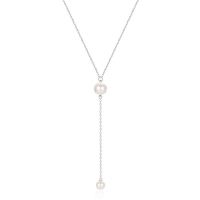 925 Silver Necklace  WT:1.56g  N:40+5cm  JN3755bipa-Y30