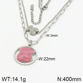 SS Bear Necklaces  TN2000334ahlv-312