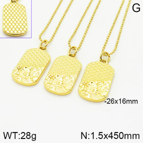 Stainless Steel Necklace  2N2002587ajma-666