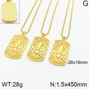 Stainless Steel Necklace  2N2002588ajma-666