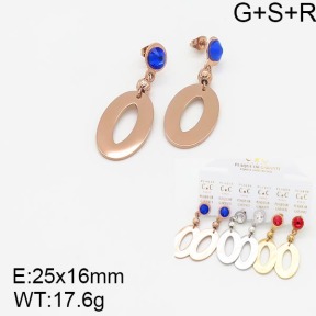 Stainless Steel Earrings  5E4001955vhov-658
