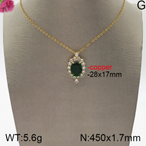Fashion Copper Necklace  5N4000683bbov-J159