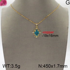 Fashion Copper Necklace  5N4000686aajl-J159