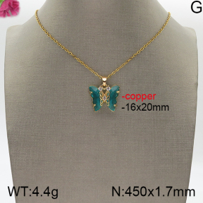Fashion Copper Necklace  5N4000688baka-J159