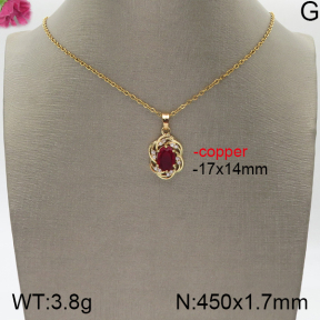 Fashion Copper Necklace  5N4000695aakl-J159