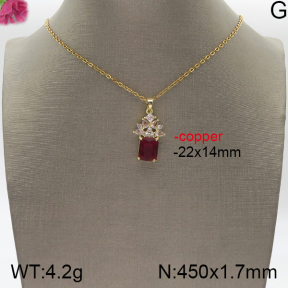 Fashion Copper Necklace  5N4000698bbml-J159
