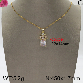 Fashion Copper Necklace  5N4000699bbml-J159
