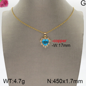 Fashion Copper Necklace  5N4000701ablb-J159