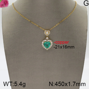 Fashion Copper Necklace  5N4000706bbov-J159