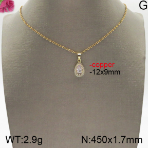 Fashion Copper Necklace  5N4000708vbmb-J159