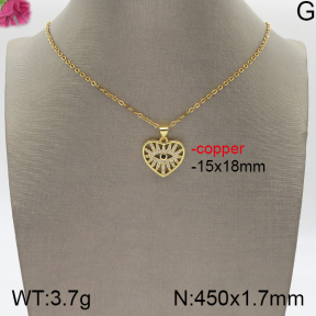 Fashion Copper Necklace  5N4000709vbnb-J159