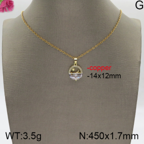 Fashion Copper Necklace  5N4000710vbll-J159