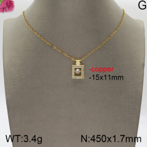 Fashion Copper Necklace  5N4000711vbll-J159