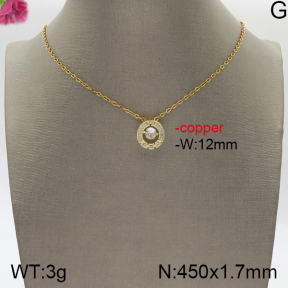 Fashion Copper Necklace  5N4000712vbll-J159