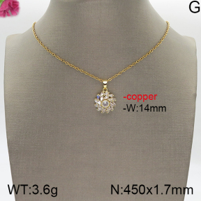Fashion Copper Necklace  5N4000714vbmb-J159