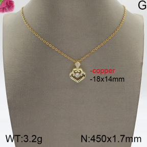 Fashion Copper Necklace  5N4000716vbmb-J159