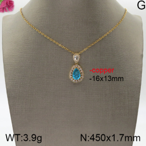 Fashion Copper Necklace  5N4000717bbpo-J159