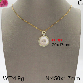 Fashion Copper Necklace  5N4000718abol-J159