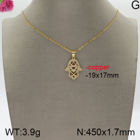 Fashion Copper Necklace  5N4000720bbml-J159