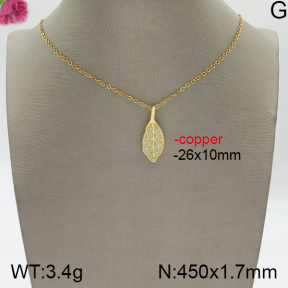 Fashion Copper Necklace  5N4000723vbmb-J159