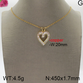 Fashion Copper Necklace  5N4000726abol-J159