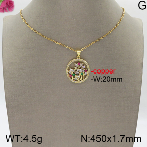 Fashion Copper Necklace  5N4000727bhia-J159