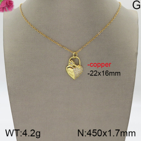 Fashion Copper Necklace  5N4000729vbmb-J159