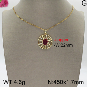 Fashion Copper Necklace  5N4000730bbml-J159