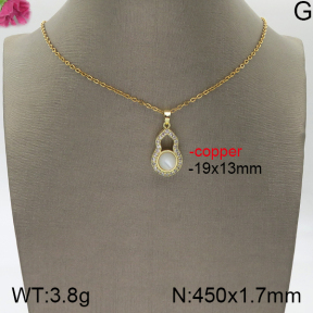 Fashion Copper Necklace  5N4000732vbnb-J159