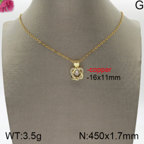 Fashion Copper Necklace  5N4000733vbmb-J159