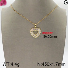 Fashion Copper Necklace  5N4000734vbnb-J159