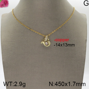 Fashion Copper Necklace  5N4000736vbmb-J159