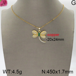 Fashion Copper Necklace  5N4000742bbml-J159