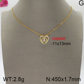 Fashion Copper Necklace  5N4000743bblo-J159
