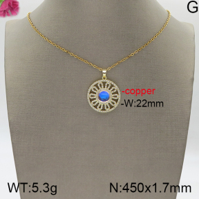 Fashion Copper Necklace  5N4000745abol-J159