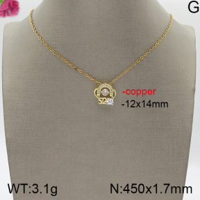 Fashion Copper Necklace  5N4000746bblo-J159