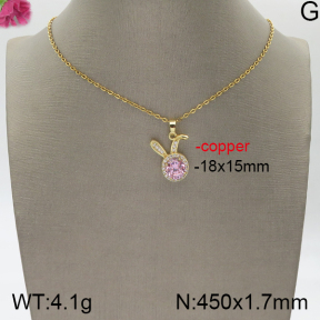 Fashion Copper Necklace  5N4000747vbnb-J159
