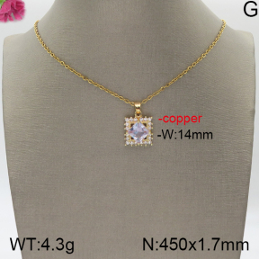 Fashion Copper Necklace  5N4000750vbmb-J159