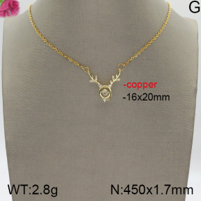 Fashion Copper Necklace  5N4000752vbnl-J159