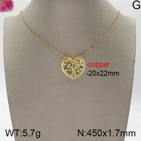 Fashion Copper Necklace  5N4000755bbml-J159