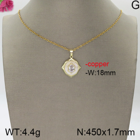 Fashion Copper Necklace  5N4000756abol-J159